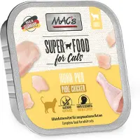 Mac'S Økonomipakke: 64 x 100 g Cat alubakke - Ren Kylling