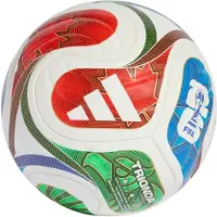 Adidas Fodbold Trionda Competition VM 2026 - Hvid/Blå/Rød/Grøn, størrelse Ball SZ. 4