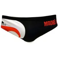Turbo Maori Red/black Man Badetrusser