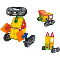 Tachan Magnetisk Sæt Med Arbejdsrobotter 51 Stykker