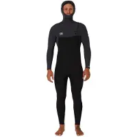 Ocean & Earth Free Flex 5/4 Mm Langærmet Våddragt Med Hætte Og Lynlås På Brystet
