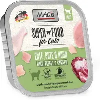 Macs MAC's Cat | SUPERFOOD | 100g bakke - And, Kalkun, Kylling 100g