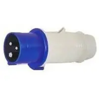 PLASTIMO Ip44 Enkeltfaset Lige Hanstik 32a 220v