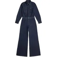 G-Star Western Wide Leg Jumpsuit - Dark blue - Women
