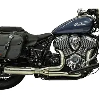 Bassani Xhaust 2in1 Super Bike Indian Chief 111 Abs Ikke-godkendt Lyddæmper