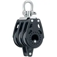 Harken Carbo Tripelblok Med Stroppeskive 40 Mm