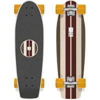 Long Island Longboards Stripe 26"X7.5" Skateboard mønster