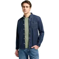 Lee Button Down Regular Fit Skjorte Med Lange ærmer