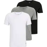 Reebok Herre Santo T-Shirts 3-pak Sort/Grå Melange/Hvid