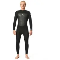 Rip Curl Omega 4/3 Mm Gb Steamer Langærmet Neopren-dragt Med Lynlås På Ryggen