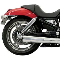 Bassani Xhaust Road Rage Ii B1 Power 2-1 Harley Davidson Ref:1v18r Ikke-homologeret Fuldt Linjesystem
