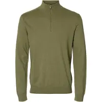 Selected Pullover 'SLHBERG' oliven