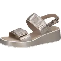 Caprice Sandal, brown, made of Leather with Wedge heel, Size 37