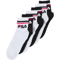 FILA Sokker rød / sort / hvid