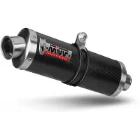 MIVV Oval Yamaha Yzf 600 Thundercat 1996-01 Y.004.le Homologeret Slip On Lyddæmper