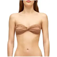 Sundek Cross-banded With Wrinkled Effect Bikinitop
