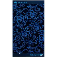 Sundek Jacquard Terry Hibiscus Pattern Håndklæde