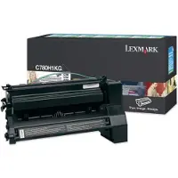 Lexmark Tonerkassette sort, 10.000 sider, høj kapacitet, return C780H1KG Modsvarer: N/A