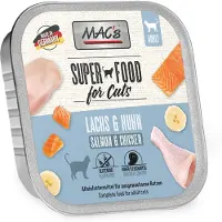 Macs Økonomipakke: 64 x 100 g Cat alubakke - Laks & Kylling
