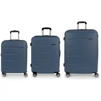 Gabol Future Plus Spinner Expandable 217l Kuffert Med Hjul 3 Enheder