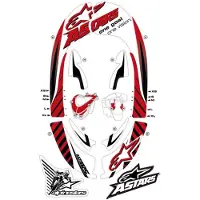 Alpinestars Bionic Neck Graphic Klistermærker