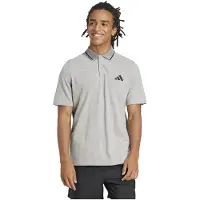 Adidas Funktionsskjorte 'Essentials' lysegrå / sort