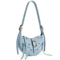 JW PEI Tessa Denim Skuldertaske