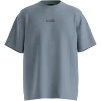 BOSS BOSStil mænd. 50519368 Grå Ten t-shirt (3XL), Casual, Bomuld, Korte ærmer
