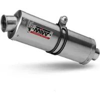 MIVV Oval Suzuki Gsf 650 Bandit 2005-06 S.017.lx1 Homologeret Slip On Lyddæmper