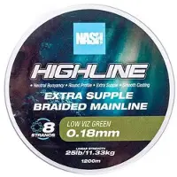Nash Highline Floating 1200 M Flettet Fiskesnøre