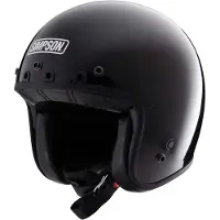 Simpson Chopper Solid Ece22.06 åben Hjelm
