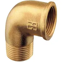 PLASTIMO M-f 2´´ Messing Albuekobling