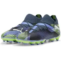Puma Future 7 Pro FG/AG Lights Out - Blå/Hvid/Grøn Børn, størrelse 28