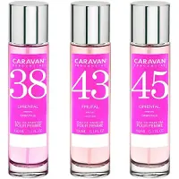 Caravan Nº38/nº43/nº45 150ml Parfume 3 Enheder