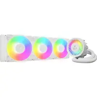 Arctic Cooling ARCTIC Liquid Freezer III Pro 360 A-RGB - Processors flydende kølesystem - Radiatorstørrelse: 360 mm - (for: AM5, AM4, LGA1700, LGA1851) - copper base with skiving fins - 120 mm - hvid