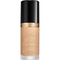 Too Faced - Born This Way Natural Finish Foundation - Medium Til Høj Dækkende Foundation - Born This Way Foundation - Golden Beige - For Women
