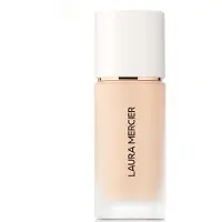 Laura Mercier Real Fejlfri vægtløs perfektion af vandtæt væskefundament: Medium-bygelig dækning 12 timer Fade-bevis Naturlig finish Fugtering Lan