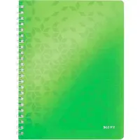 Leitz Notesblok WOW PP A4 kvadreret 80 gram 80 ark