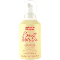 Umberto Giannini Strong Curls Boost Mousse Rosemary Oil Strengthening Styling Foam - 300ml