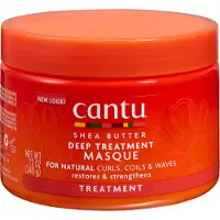 Cantu , Shea Smør for Naturlig Hår, Dyb Behandling Maske, 12 oz (340 g)