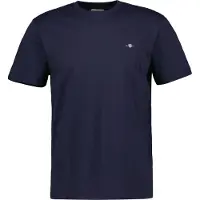 Gant T-shirt Shield Logo Navy Blå ørkeblå åle