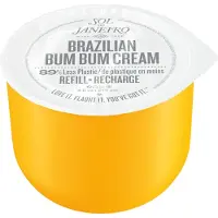 Sol de Janeiro Brazilian Bum Bum Cream Genopfyldning 240 mL/8.1 oz – Glatter og strammer huden med Cupuaçu-smør, Açaí, kokos og Guaraná