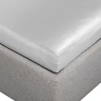 ByBorg Silkelagen - Kuvertlagen 140x200x8 cm - Grå - 100% morbærsilke - By Borg