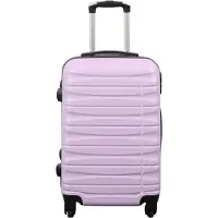Borg Living Kabinekuffert - Hardcase - Lys lilla håndbagage kuffert tilbud