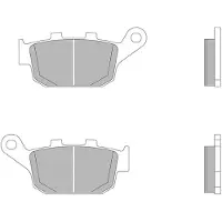 Nissin Premium A0041 2p-204ns Semi-sintrede Bremseklodser