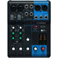 Yamaha MG06 Analog Mikser med Gear4music Taske