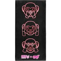 Otso Emoji Monkey Neon Mikrofiberhåndklæde