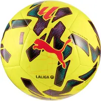 Puma Orbita LaLiga 1 Football, Accessories, Yellow/Multicolor, 4