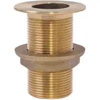 Maestrini Gs30754 1´´ Messing Forkromet Skroggennemføring