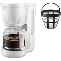 Philips 3000 series kaffemaskine HD7411/00 1,25 l White